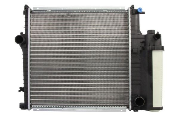 THERMOTEC D7B009TT Engine radiator Aluminium, Plastic, 440 x 439 x 32 mm, Automatic Transmission, Manual Transmission, Mechanically jointed cooling fins