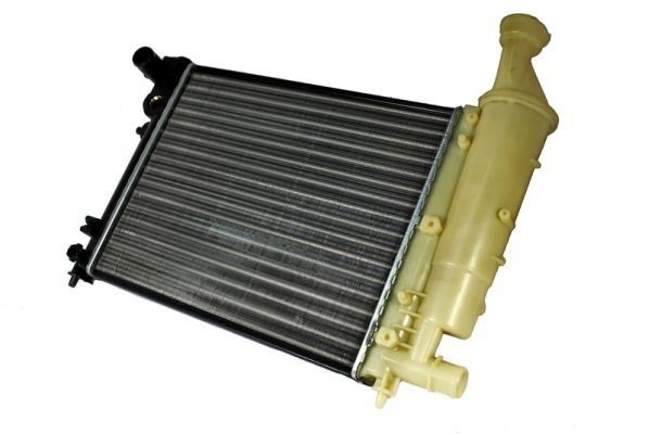THERMOTEC D7C002TT Engine radiator Aluminium, Plastic, for vehicles without air conditioning, 388 x 299 x 22 mm, Manual Transmission, Mechanically jointed cooling fins