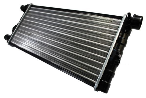 THERMOTEC D7F001TT Engine radiator Plastic, Aluminium, for vehicles with/without air conditioning, 449 x 214 x 24 mm, Manual Transmission, Mechanically jointed cooling fins