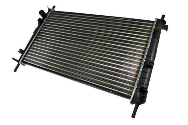 THERMOTEC D7G005TT Engine radiator Aluminium, Plastic, for vehicles with/without air conditioning, 396 x 618 x 23 mm, Manual Transmission, Mechanically jointed cooling fins