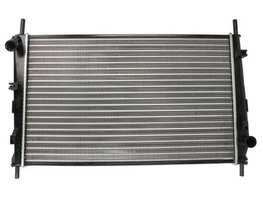 THERMOTEC D7G012TT Engine radiator Aluminium, Plastic, for vehicles with/without air conditioning, 396 x 625 x 32 mm, Manual Transmission, Mechanically jointed cooling fins