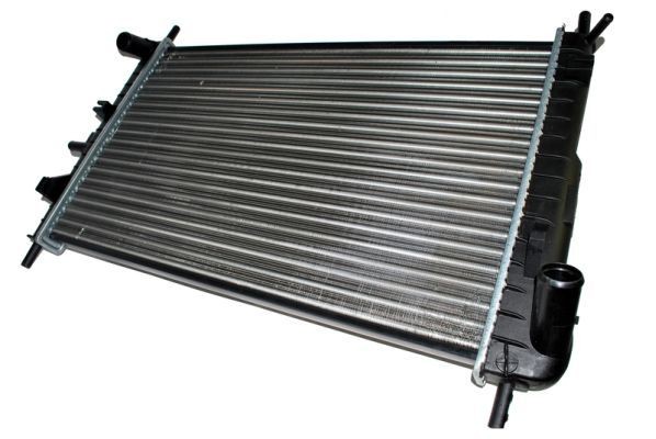 THERMOTEC Aluminium, Plastic, for vehicles with/without air conditioning, 621 x 389 x 26 mm, Manual-/optional automatic transmission, Mechanically jointed cooling fins Radiator D7G016TT buy