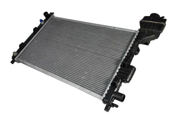 THERMOTEC D7M012TT Engine radiator Aluminium, Plastic, for vehicles with/without air conditioning, 600 x 375 x 26 mm, Manual-/optional automatic transmission, Brazed cooling fins
