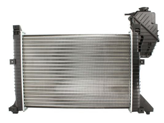 THERMOTEC D7M021TT Engine radiator for vehicles without air conditioning, 570 x 399 x 32 mm, Manual Transmission, Mechanically jointed cooling fins