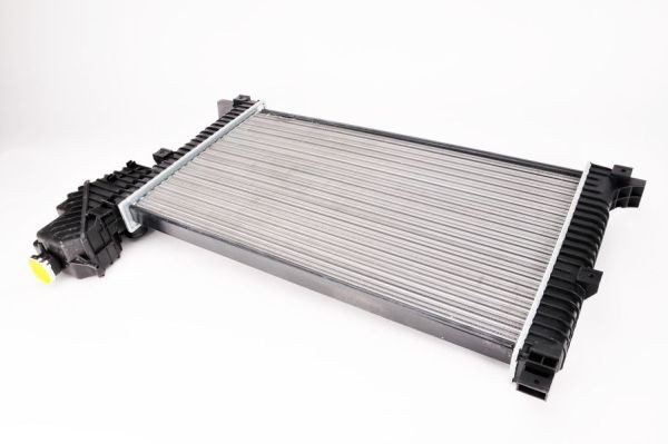 THERMOTEC D7M023TT Engine radiator for vehicles with air conditioning, 418 x 680 x 34 mm, Manual Transmission, Mechanically jointed cooling fins