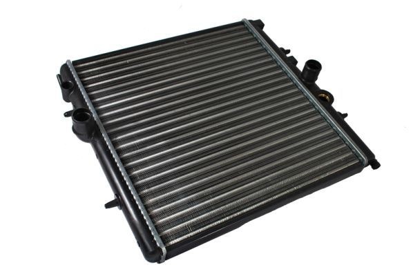 THERMOTEC D7P007TT Engine radiator Aluminium, Plastic, 380 x 399 x 22 mm, Automatic Transmission, Manual Transmission, Mechanically jointed cooling fins