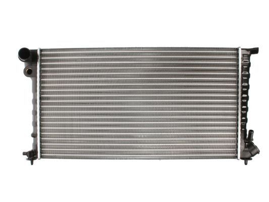 THERMOTEC D7P009TT Engine radiator 667 x 359 x 22 mm, Manual Transmission, Mechanically jointed cooling fins