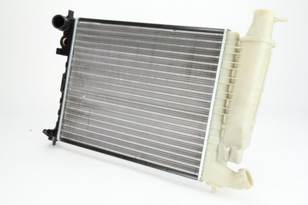 THERMOTEC D7P025TT Engine radiator for vehicles without air conditioning, 378 x 460 x 32 mm, Manual Transmission, Mechanically jointed cooling fins