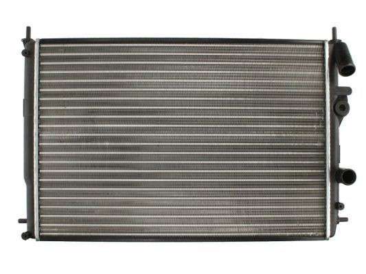 THERMOTEC D7R007TT Engine radiator Aluminium, Plastic, 418 x 585 x 32 mm, Manual Transmission, Mechanically jointed cooling fins