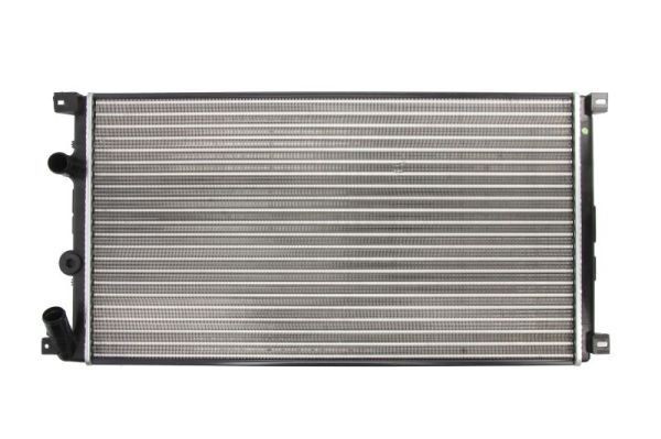 THERMOTEC D7R011TT Engine radiator Aluminium, Plastic, for vehicles without air conditioning, 730 x 389 x 22 mm, Manual Transmission, Mechanically jointed cooling fins