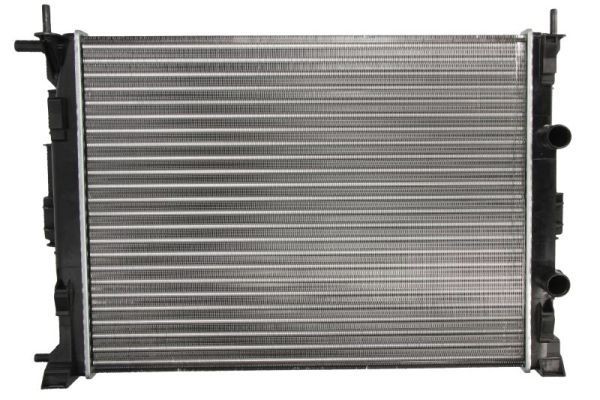THERMOTEC D7R019TT Engine radiator Aluminium, Plastic, for vehicles without air conditioning, for vehicles with air conditioning, 452 x 590 x 34 mm, Manual Transmission, Automatic Transmission, Brazed cooling fins, Mechanically jointed cooling fins