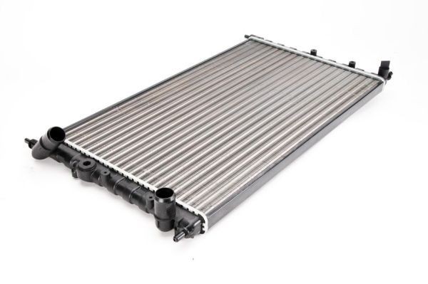 THERMOTEC D7R020TT Engine radiator for vehicles without air conditioning, 620 x 378 x 22 mm, Manual Transmission, Automatic Transmission, Mechanically jointed cooling fins
