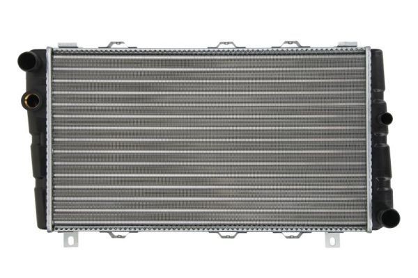 THERMOTEC D7S001TT Engine radiator for vehicles without air conditioning, 285 x 480 x 32 mm, Manual Transmission, Mechanically jointed cooling fins