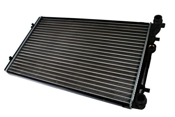 THERMOTEC Aluminium, Plastic, for vehicles with/without air conditioning, 415 x 650 x 23 mm, Manual-/optional automatic transmission, Mechanically jointed cooling fins Radiator D7W001TT buy
