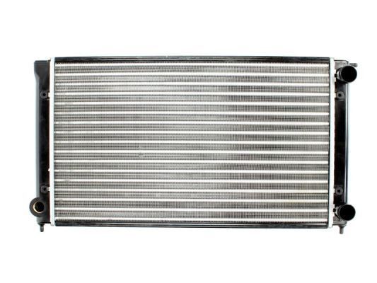 THERMOTEC D7W020TT Engine radiator Plastic, 322 x 525 x 32 mm, Manual Transmission, Mechanically jointed cooling fins