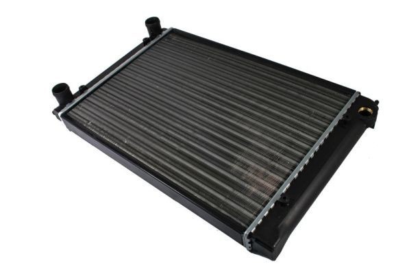 THERMOTEC D7W021TT Engine radiator Aluminium, Plastic, for vehicles without air conditioning, 322 x 430 x 32 mm, Manual Transmission, Mechanically jointed cooling fins