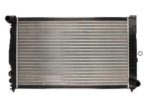 THERMOTEC D7W053TT Engine radiator Aluminium, Plastic, for vehicles with/without air conditioning, 632 x 398 x 32 mm, Manual Transmission, Mechanically jointed cooling fins