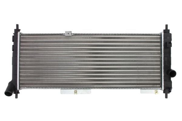 THERMOTEC D7X051TT Engine radiator Aluminium, Plastic, for vehicles with air conditioning, 680 x 268 x 32 mm, Manual Transmission, Mechanically jointed cooling fins