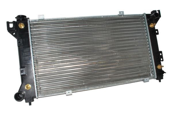 D7Y004TT THERMOTEC Radiators DODGE Aluminium, Plastic, for vehicles with/without air conditioning, 664 x 375 x 35 mm, Manual-/optional automatic transmission, Mechanically jointed cooling fins
