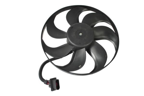 THERMOTEC D8W002TT Fan, radiator Ø: 345 mm, 12V, 200/60W, Electric, with radiator fan shroud