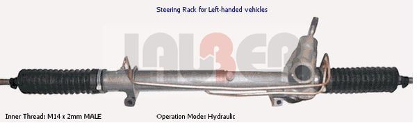 LAUBER 66.1084 Steering rack VOLVO 960 1993 price