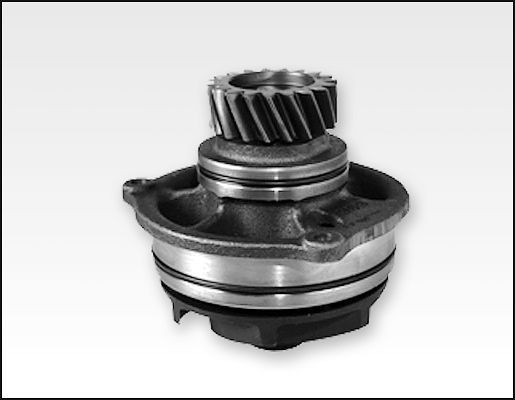 HEPU P1183 Water pump with seal, Mechanical, two-part housing, with housing