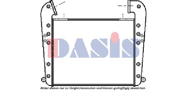277000N AKS DASIS Ladeluftkühler SCANIA 4 - series