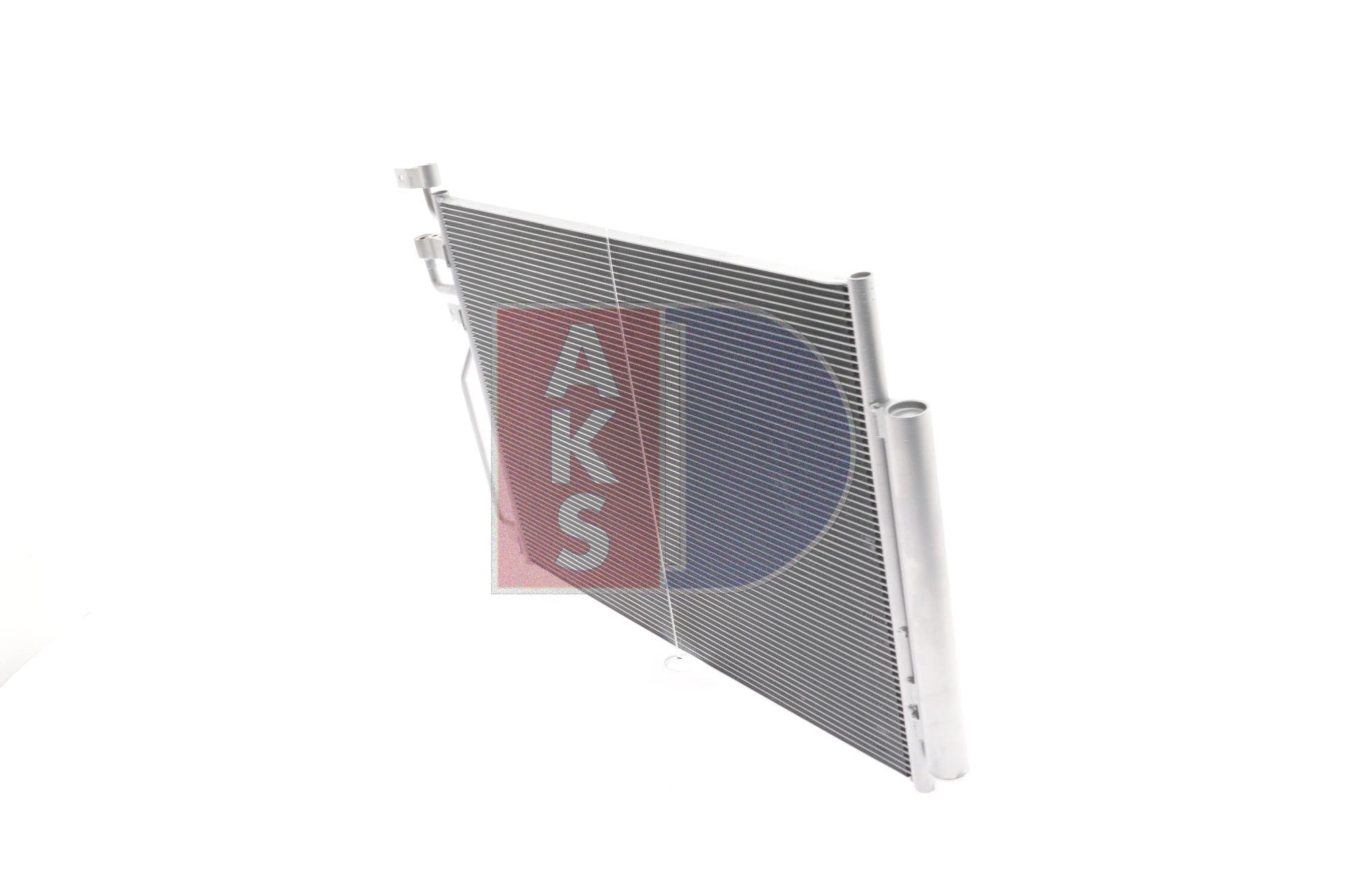 AKS DASIS 152035N Air condenser with dryer, 12mm, 12mm, 640mm