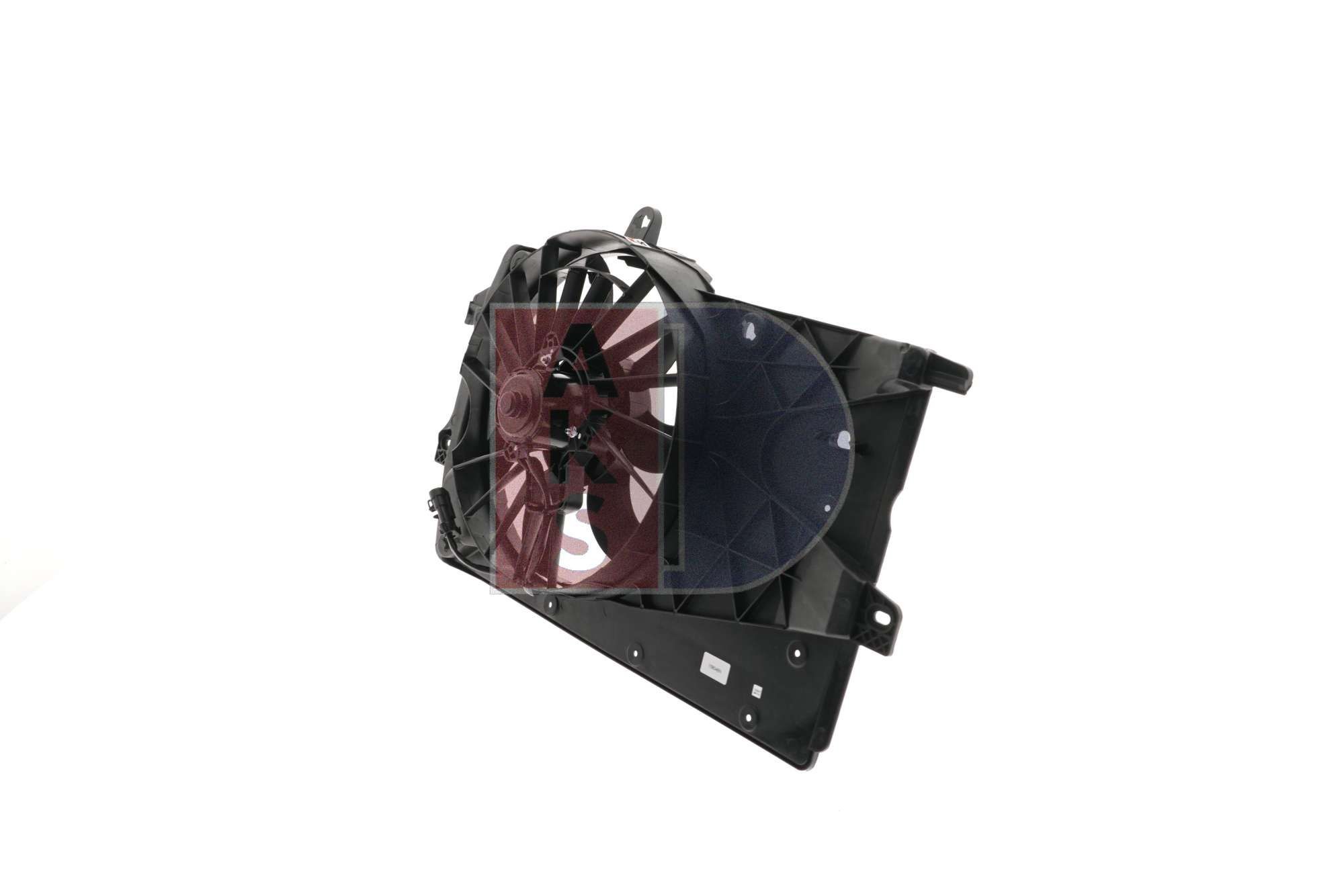 AKS DASIS 158048N Radiator cooling fan Ø: 365 mm, 12V, 140W, with radiator fan shroud
