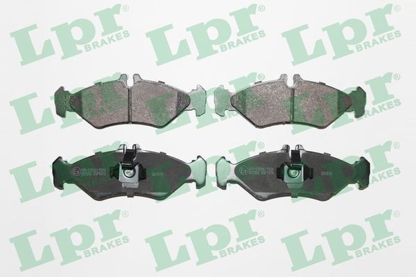 LPR Height: 46,6mm, Width: 141,4mm, Thickness: 17mm Brake pads 05P1614 buy