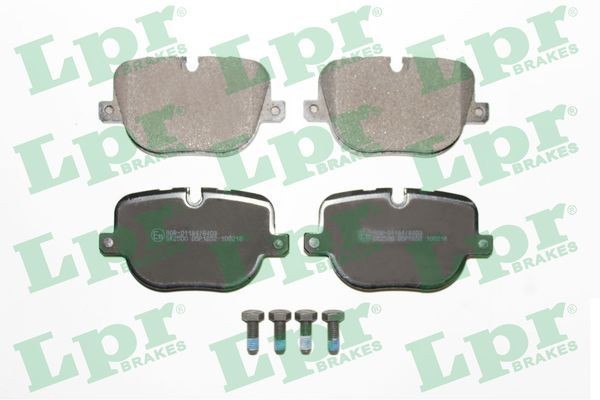 LPR 05P1652 Brake pad set with bolts/screws