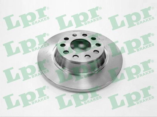 LPR A1005P Brake disc 282x12mm, 5, solid