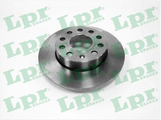 LPR A1010P Brake disc 256x12mm, 5, 5, solid