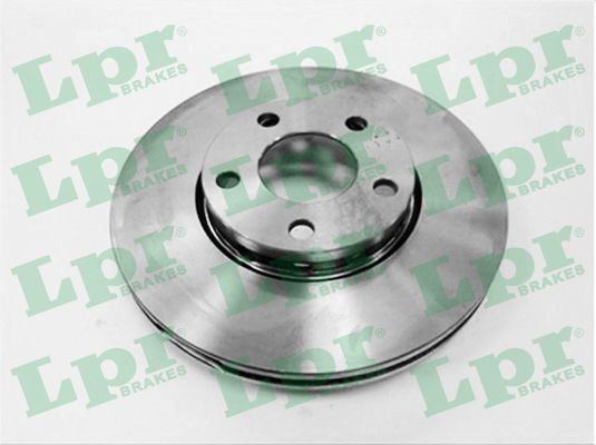Great value for money - LPR Brake disc A1371V