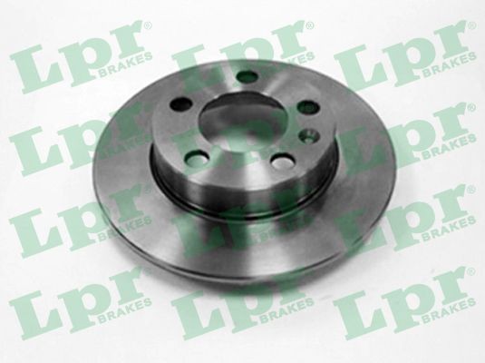 LPR A1441P Brake disc 230x9mm, 5, solid