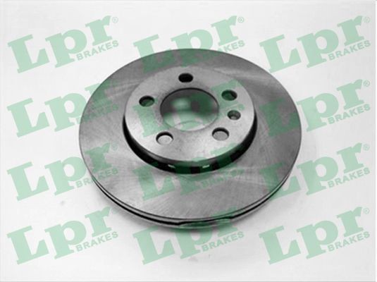 LPR A1461V Brake disc 256x22mm, 5, internally vented