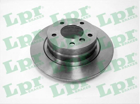 LPR B2004P Brake disc 296x10mm, 5, solid