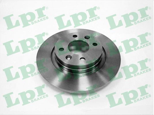 LPR R1015P Brake disc 259x12mm, 4, solid