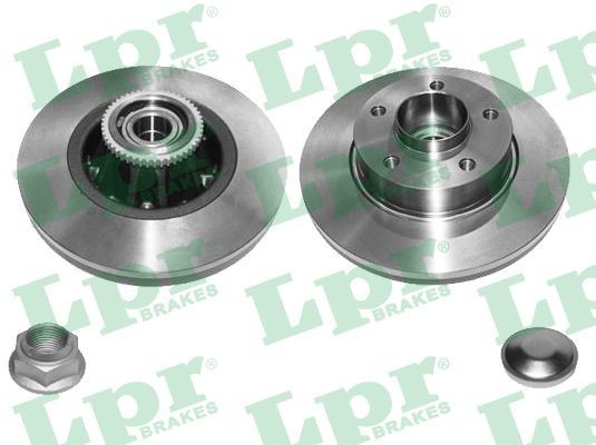 LPR R1020PCA Brake disc 280x12mm, 5, solid