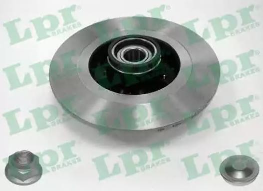 LPR R1031PCA Brake disc 274x11mm, 4, solid