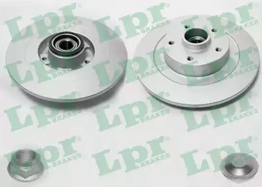 LPR R1032PCA Brake disc 300x11mm, 5, solid
