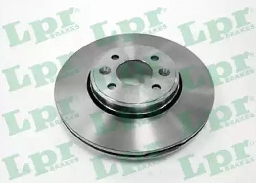 LPR R1583V Brake disc 7701205086