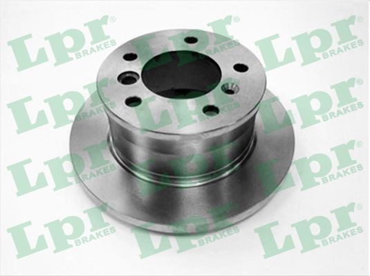 LPR M2681P Brake disc 272x16mm, 5, solid