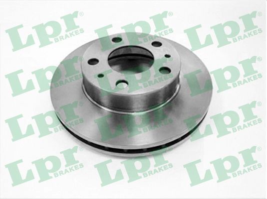 LPR C1012V Brake disc 1612435380