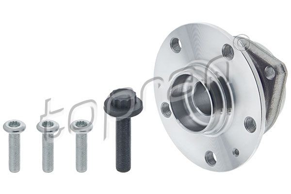 111 313 001 TOPRAN with attachment material, Wheel Bearing integrated into wheel hub, with bolts/screws, with integrated magnetic sensor ring Wheel hub bearing 111 313 buy