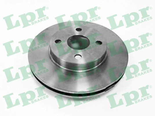 LPR T2001V Brake disc 256x25mm, 4, internally vented
