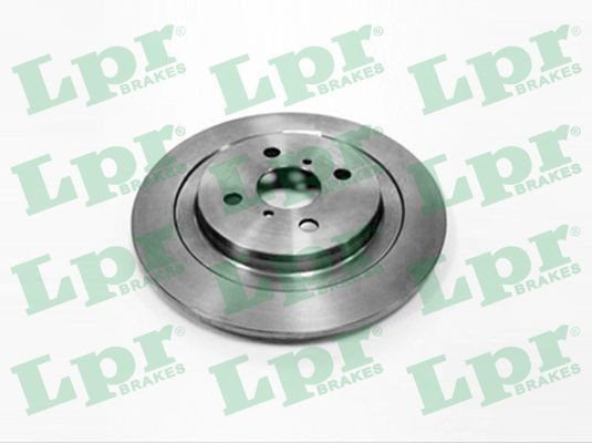 LPR T2046P Brake disc 278x9mm, 4, solid