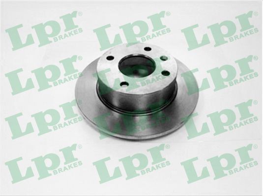 LPR F1261P Brake disc 6 158 205