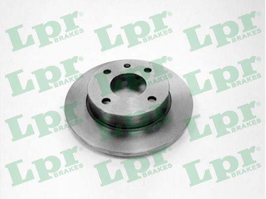 LPR F1281P Brake disc 5022652