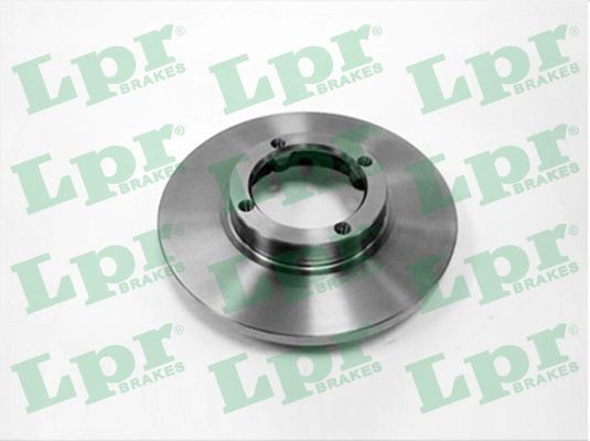 LPR O1441P Brake disc 236x12mm, 4, solid